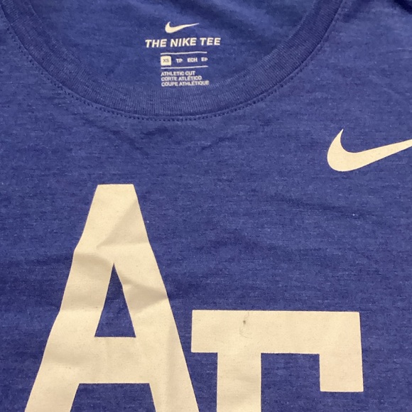 Nike Tops - Nike Blue Tee with White Graphics